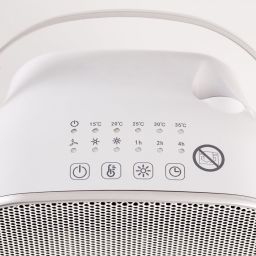 Black+Decker BXSH1505E termowentylator PTC PTC 1000-1500 W biały ES9460090B