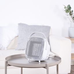 Black+Decker BXSH1505E termowentylator PTC PTC 1000-1500 W biały ES9460090B