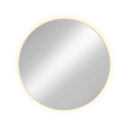 Baltica Design Tiny Border Bright lustro 100x100 cm białe barwa neutralna z włącznikiem bezdotykowym