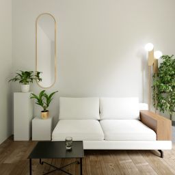 Baltica Design Tiny Border Pastille lustro 40x60 cm owalne złote