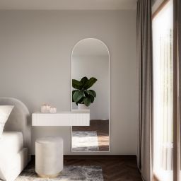 Baltica Design Tiny Border Pastille Cut lustro 60x180 cm białe