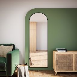 Baltica Design Tiny Border Pastille Cut lustro 50x110 cm czarny