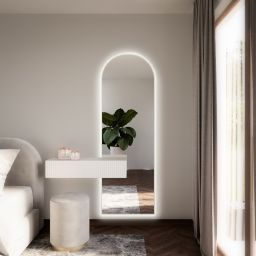 Baltica Design Tiny Border Pastille Cut LED lustro 40x60 cm białe barwa zimna