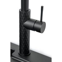 Berg Stella bateria kuchenna stojąca czarna 130441PH