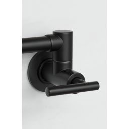 Berg Pot Filler bateria kuchenna ścienna czarny mat 830135B