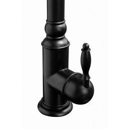 Berg Retro WW bateria kuchenna stojąca czarna 830157B