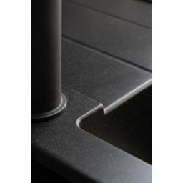 Berg Panda bateria kuchenna stojąca czarny metalik BQP12BKQ