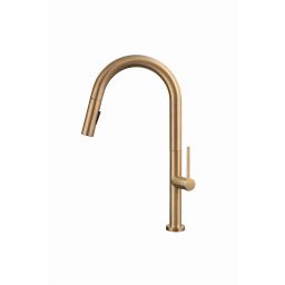 Berg Slim bateria kuchenna stojąca złoty mat S130336BG