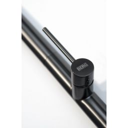 Berg Slim bateria kuchenna stojąca z wyciąganą wylewką gun metal S130336GM