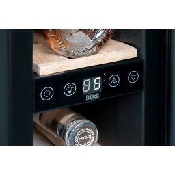 Berg BRGWC chłodziarka do wina 7 butelek do zabudowy we wnęce BRGWC7