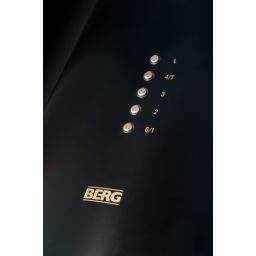 Berg Floyd Premium Gold okap kuchenny 39 cm ścienny czarny-złoty FLOOPOKSBG3901