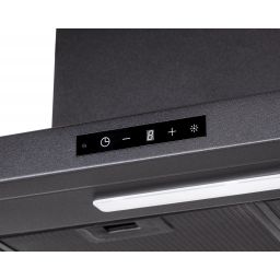 Berg Frame okap kuchenny 120 cm ścienny czarny FRAOPKLDBK1201