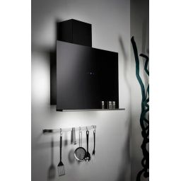 Berg Inge okap kuchenny 80 cm ścienny czarny INGE80