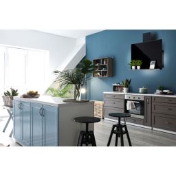 Berg Inge okap kuchenny 80 cm ścienny czarny INGE80