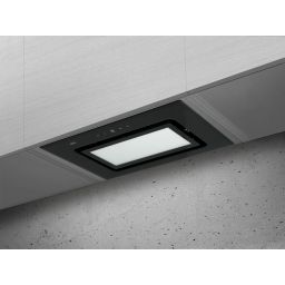 Berg okap kuchenny 52 cm podszafkowy czarny LUNOPPODBK6004