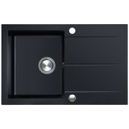 Berg Hobart zlewozmywak granitowy 78x50 cm bazalt BRQ1911