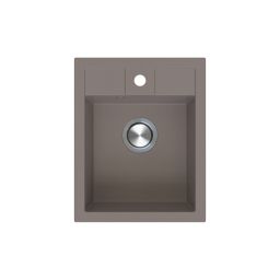 Berg Solo zlewozmywak granitowy 50x40 cm beżowy ZHB23103