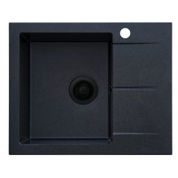 Berg Black zlewozmywak z baterią onyx/czarny ZZH1411ABFBK