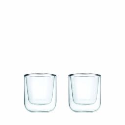 Blomus Nero szklanka 80 ml przezroczysta zestaw 2 szt B63652