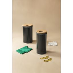 Brabantia kosz na bieliznę 60 l czarny mat 120022