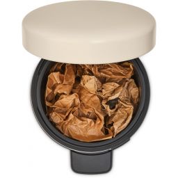 Brabantia NewIcon kosz na śmieci 3 l pedałowy beżowy/czarny 149887