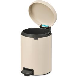 Brabantia NewIcon kosz na śmieci 5 l pedałowy beżowy 149900