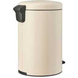 Brabantia NewIcon kosz na śmieci 20 l pedałowy beżowy/czarny 149948