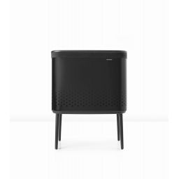 Brabantia Bo kosz na bieliznę i pranie 60 l czarny mat 200526