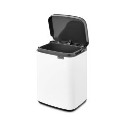 Brabantia Bo kosz na śmieci 4 l biały 222344