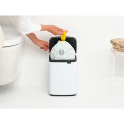 Brabantia Bo kosz na śmieci 4 l biały 222344