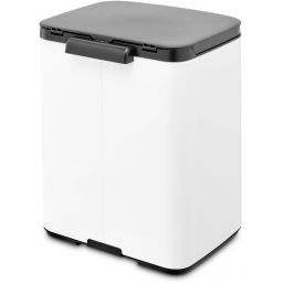 Brabantia Bo kosz na śmieci 7 l biały 222368