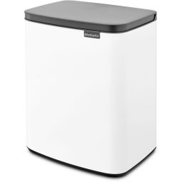 Brabantia Bo kosz na śmieci 12 l biały 222467