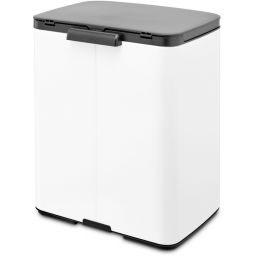 Brabantia Bo kosz na śmieci 12 l biały 222467