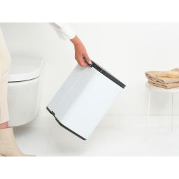 Brabantia Bo kosz na śmieci 12 l biały 222467