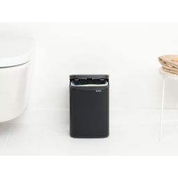 Brabantia Bo kosz na śmieci 4 l czarny mat 222481