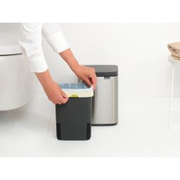 Brabantia Bo kosz na śmieci 4 l stal mat 222849