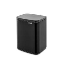 Brabantia Bo kosz na śmieci 7 l czarny mat 222900