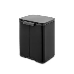 Brabantia Bo kosz na śmieci 7 l czarny mat 222900