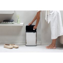 Brabantia Bo kosz na śmieci 7 l stal polerowana 222948