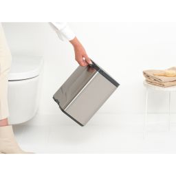 Brabantia Bo kosz na śmieci 7 l stal mat 222962