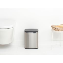 Brabantia Bo kosz na śmieci 7 l stal mat 222962