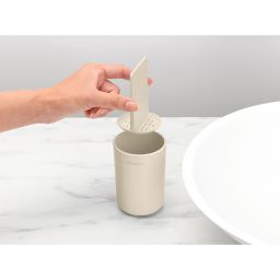Brabantia ReNew kubek na szczoteczki beżowy 223341