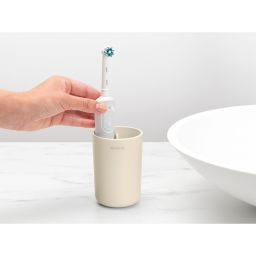 Brabantia ReNew kubek na szczoteczki beżowy 223341