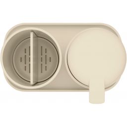 Brabantia ReNew zestaw akcesoriów łazienkowych 3w1 beżowy 223402