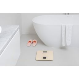 Brabantia ReNew waga łazienkowa bezbateryjna beżowy/czarny 223525