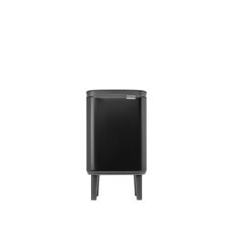 Brabantia Bo kosz na śmieci 4 l czarny mat 227028