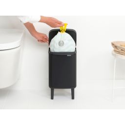 Brabantia Bo kosz na śmieci 4 l czarny mat 227028
