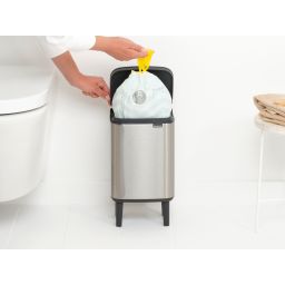 Brabantia Bo kosz na śmieci 4 l stal mat 227103