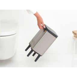 Brabantia Bo kosz na śmieci 4 l stal mat 227103