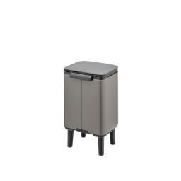 Brabantia Bo kosz na śmieci 4 l platynowy 227127